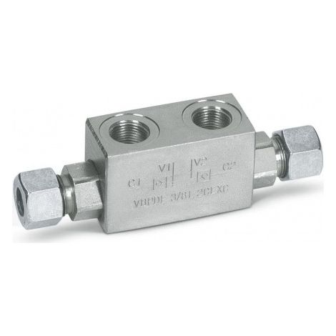Vrde Doppelrückschlagventil, gesteuert, 3/8" M18 (1/3)