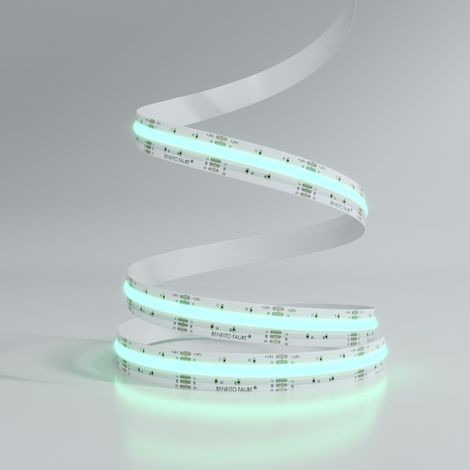 Bande Led 5 M Série Fine Beneito & Faure 24 W Rgb+ 2700 K Ip20 - Éclairage Décoratif Professionnel Avec Led Haute Efficacité
