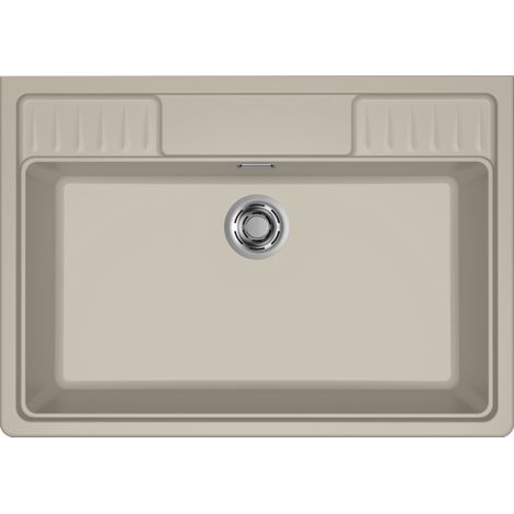 Elleci SPAZIO 900. Tipo di lavello: Lavello montato su piano, Forma del lavandino: Rettangolare, Materiale del lavandino: Keratek. Larghezza: 900 mm, Lunghezza: 635 mm, Profondità: 200 mm - LKS90095