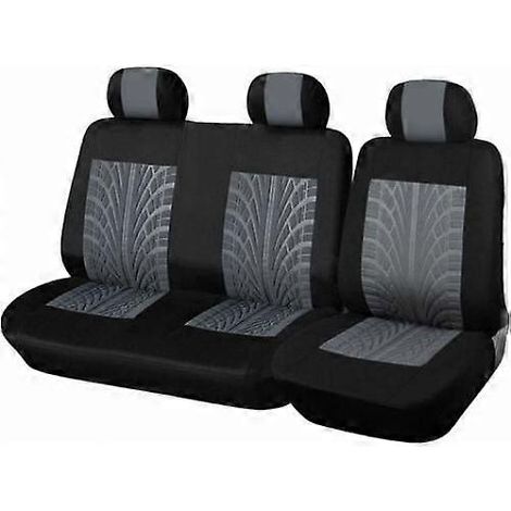 Coussin de siège auto/camion 1+2 places compatible avec les modèles Transit, Opel Vivaro, Renault Berlingo et Toyota Hiace (France). (1/5)