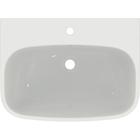 Ideal Standard i.life A Waschtisch, 1 Hahnloch, mit Überlauf,