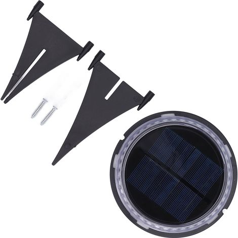Lampe solaire de sol, lampe solaire LED étanche avec indice de protection IP65 pour une utilisation extérieure, par exemple pour les terrasses et les jardins. (1/5)