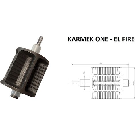 COCLEA A STELLA CARICO PELLET PER STUFA KARMEK ONE EL FIRE SML9003-01 SML9003-00
