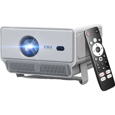 Proyector, 1200 lúmenes ANSI, resolución nativa 1080p, enchufe europeo de 220V-240V. (1/5)