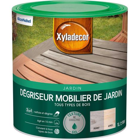 Degriseur Pour Mobilier De Jardin Xyladecor Mat Incolore 1 L (1/4)