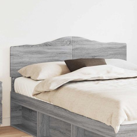 Cabecero Gris  Madera contrachapada
