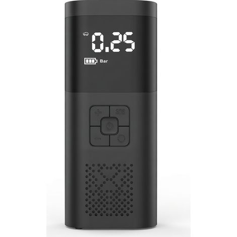 Inflador de neumático con cable digital modelo 027 con bolsa de almacenaje (1/5)