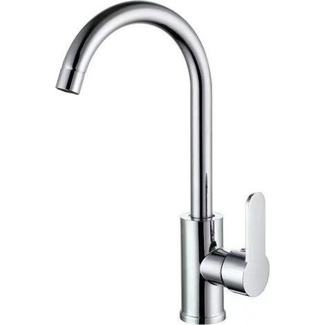 Robinet d'eau chaude et froide de cuisine, robinet d'évier de légumes rotatif pour la maison