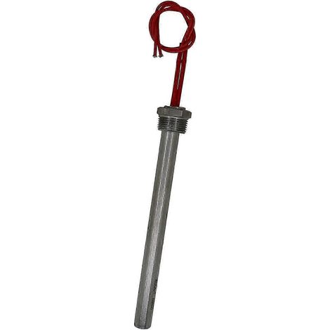 1/2 3/4 1 Élément chauffant cylindrique 16 mm 20 mm de diamètre de tube 220 V Élément chauffant cylindrique 03 kW/1 kW/15 kW/2 kW Chauffage tubulaire DN15 500 W L150 mm Version 21 (1/4)
