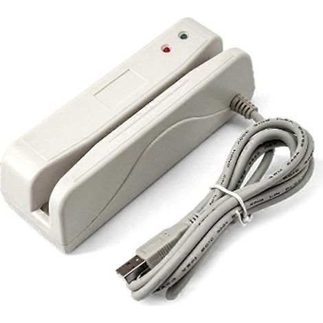 Magnetstreifenleser (Einzel-/Doppelspur), USB-NFC-Lesegerät, Plug-and-Play-Multifunktions-RFID-Lesegerät, ISO7811-15 (1/5)