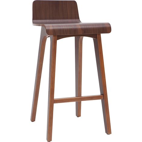 Taburete / Silla de bar madera oscura 65 cm BALTIK