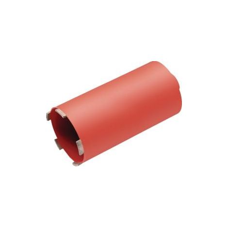 Couronne diamantée NASS D.132mm L.530mm 1 pièce Nombre de segments 8 1 1/4 pouce TECWERK (1/2)