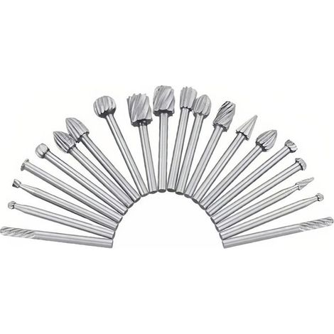 20 fraises en carbure de tungstène pour Dremel - Paquet de coupe pour meuleuse rotative - OUYLAF (1/5)