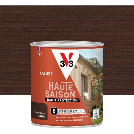 V33 Lasure V33 Haute saison 8 ans chêne clair satiné 0.75 l