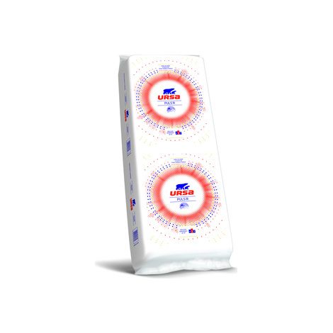 Ursa – Panneau d'isolation laine de verre à souffler PULS’R 47 – Conductivité thermique 0,047 W/m.K – Excellent pouvoir couvrant – Pour combles perdus