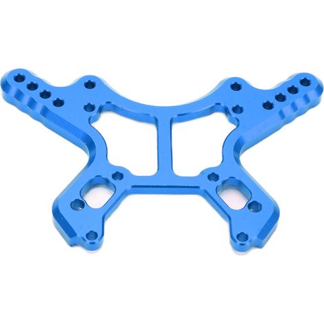 Support de suspension avant en métal pour amortisseur de voiture RC Arrma Kraton 6S 1/8 (pièces détachées bleues) (1/5)