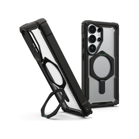 UAG Plasma XTE Magnet - custodia con modulo magnetico integrato per Samsung Galaxy S26 Ultra (nero/trasparente) (1/4)