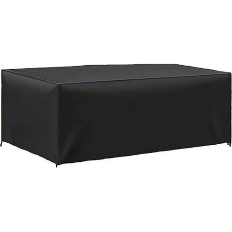 Housse Table de Jardin - 180 x 110 x 70cm - Housse de Protection Bâche Résistante aux Intempéries et aux Déchirures 420D Oxford pour Mobilier Salon de Jardin (1/4)