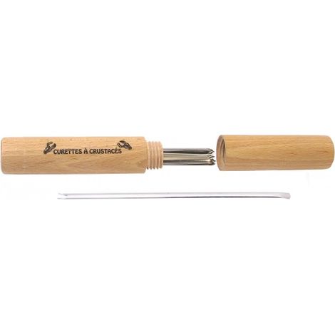 ROGER ORFEVRE - CURETTE HOMARDS "x12"+FOURREAU