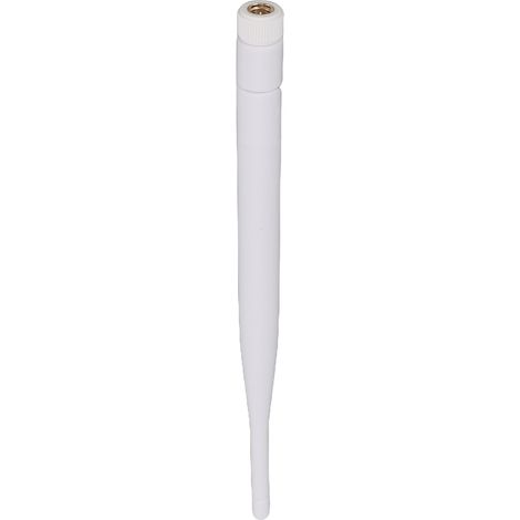 Antenne WiFi pliable Inner Needle, connecteur SMA mâle plaqué or, omnidirectionnelle, JB-2.4G-017, blanche (1/5)