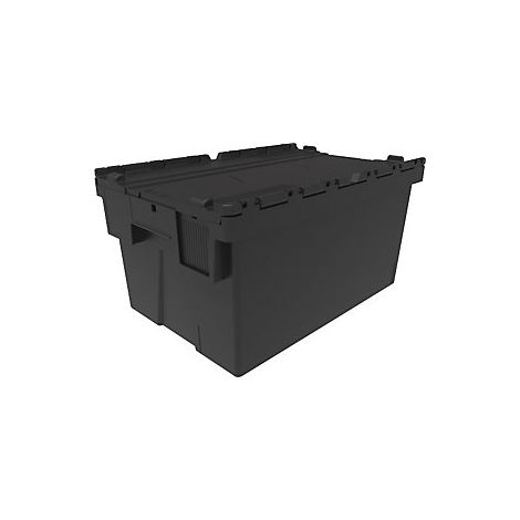 Mehrweg-Stapelbehälter  LxBxH 600 x 400 x 310 mm  schwarz