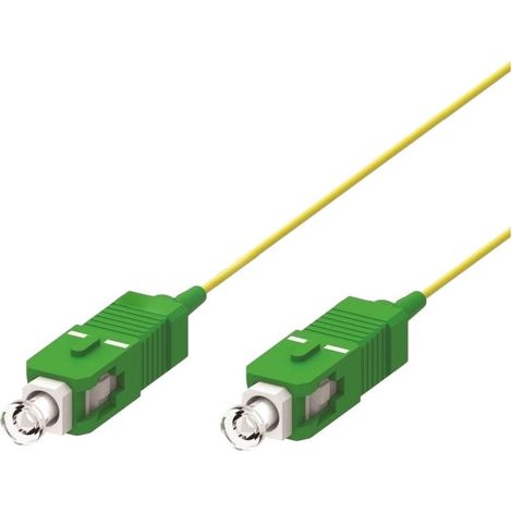 WP WPC-FP0-S9SCASCA-050 InfiniBand/Glasfaserkabel 5 m I-VH Grün, Gelb