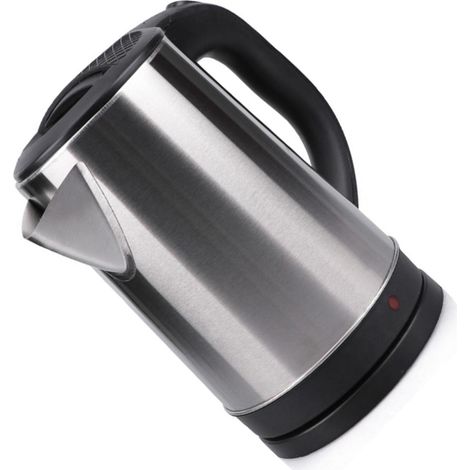 Bouilloire électrique en acier inoxydable noir de 2,3 L, arrêt automatique, prise européenne, 220 V (1/5)