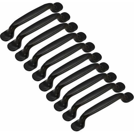 Cuisine Armoire Porte Poignées Placard Tiroir Chambre Meubles Tirer Entraxe 128MM avec des vis(10pcs) (1/5)