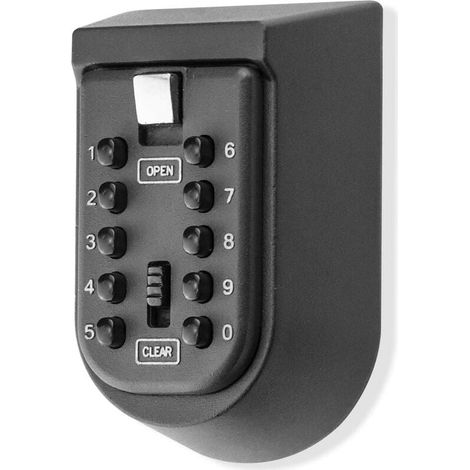 Wandmontierter Safe für den Außenbereich, Aufbewahrungsbox für den Außenbereich mit Druckknopf und Gummiabdeckung für die Vordertür, Seniorentor, (1/5)