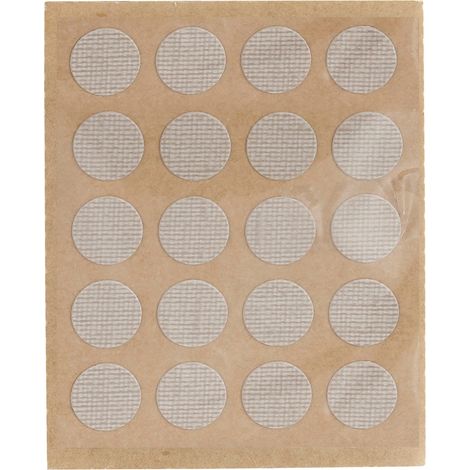 Tapón para Tornillos  Fabricado en PVC  Acabado en Lino  Medidas 12120,5 mm  40 Unidades -