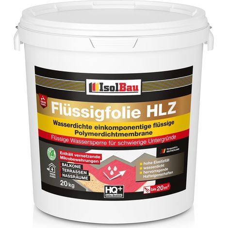 IsolBau Film liquide HLZ pour supports critiques Flüssigfolie Spezial HLZ 20 kg (1/5)