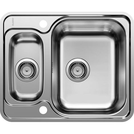 Lantos 6 IF Spüle edelstahl bürstfinish m. Ablauffernbed. (1/4)