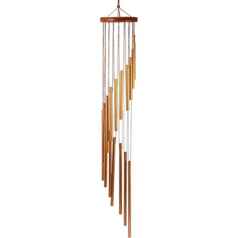 Carillon éolien décoratif en tube métallique, à suspendre à l'intérieur, 1 pièce par paquet. (1/5)