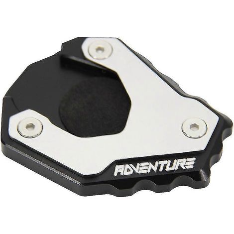 Motorrad Fuß Seitenständer Vergrößern Verlängerungspolster für 790 Adventure R 790 Adventure 790 (Schwarz) (1/5)