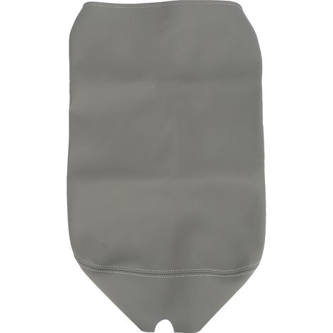 Housse d'accoudoir de console centrale en cuir PU, surface lisse, grise, protection de console centrale, remplacement pour Dodge Ram 2002-2008 (1/5)