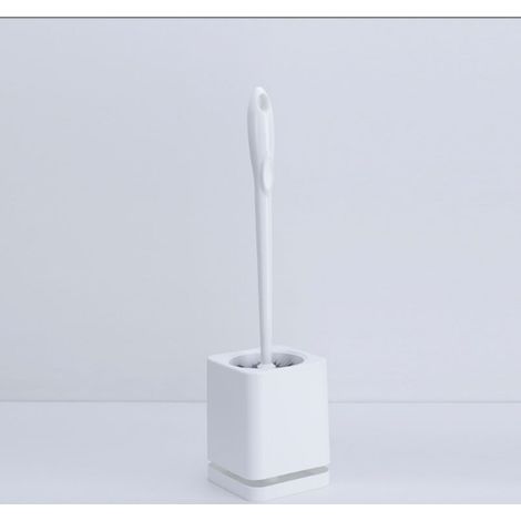 Ensemble de brosses de toilette murales sans angles morts, blanches-AquaForge (1/5)
