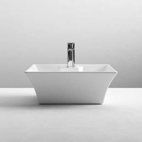 Nuie Vessel Sit-On Countertop Basin 480mm Wide - 1 Tap Hole (1/3)