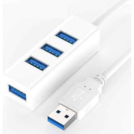 Adaptateur USB 3.0 Ethernet Gigabit avec HUB USB 3 Ports (1/3)