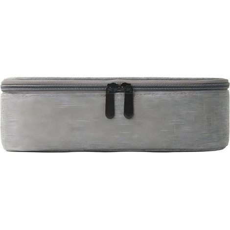 Caja para guardar esmaltes de uñas，Bolsa para guardar esmaltes de uñas con 30 compartimentos，Diseño con un solo separador，25227 cm，Gris (1/5)