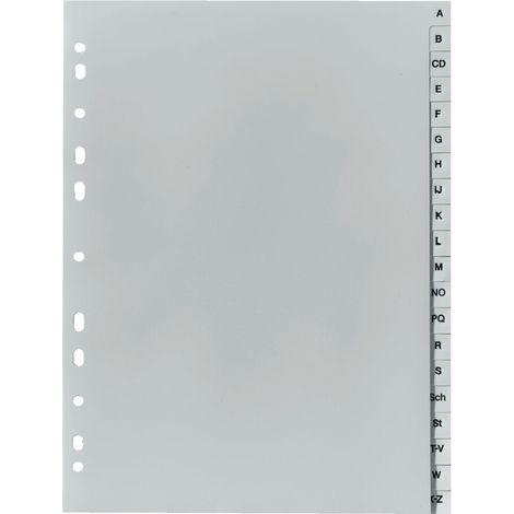 herlitz Register A-Z, A4 20-teilig Register