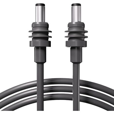 Câble d'alimentation DC Starlink Mini. câble de remplacement pour Starlink Mini 2M/6.5FT étanche extérieur gris