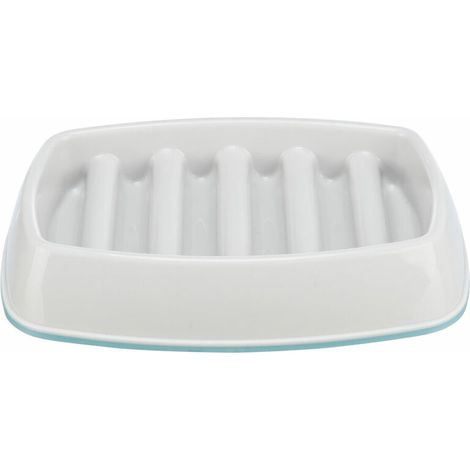 Comedero para Perro Trixie Slow Feeding Gris Ø 11 cm Ø 9 cm 250 ml 300 ml 46 × 11 × 30 cm (1/5)