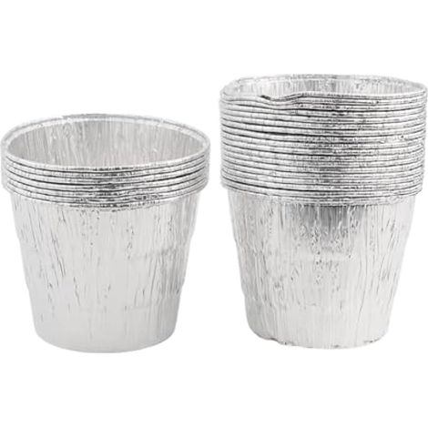 Lot de 25 doublures de seau à graisse pour barbecue - Pièces de rechange pour Traeger Pro Series 575 et 780 pour Green Mountain pour Ironwood 650 et 885 (1/4)