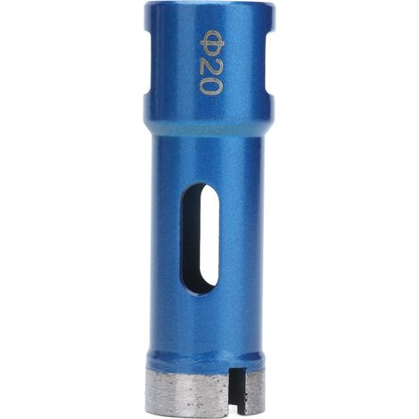 Foret diamanté bleu carotteuse pour marbre céramique 20mm trépan perceuse (1/5)