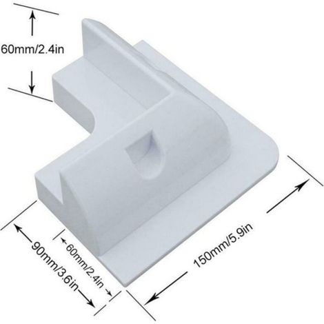 Support Panneau Solaire Sans Perçage - Fixation Universelle pour Camping-Car Bateau Caravane - Lot de 4 (1/5)