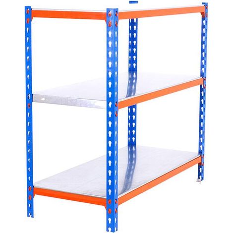 Simonrack SIMONCLICK 3 Regale Blau Orange Galva