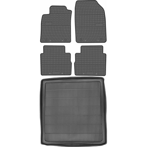 Opel Vectra C Kombi (2003–2008) – Set: Gummifußmatten + Kofferraummatte (1/5)