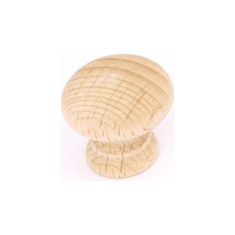 Pomolo liscio grezzo diametro 40 mm