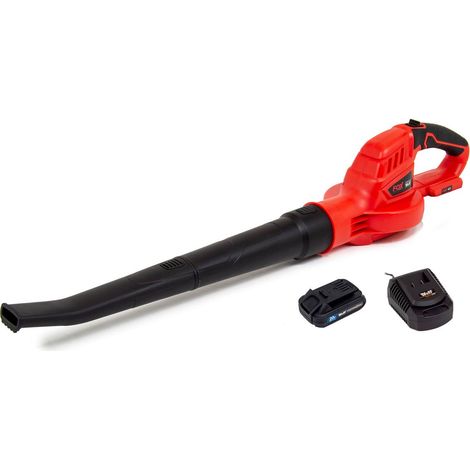 Cordless Leaf Blower 20V Fox Garden Tool with Battery & Charger (1/5)