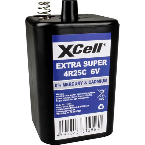 XCell Pile spéciale 4R25 carbone-zinc (saline) 6 V 9500 1 pc(s)